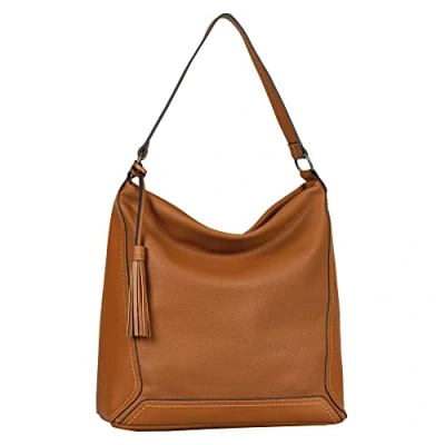 Abbildung von TOM TAILOR, ISA, Damen, Schultertasche, one size, Cognac