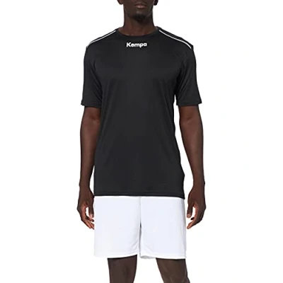 Abbildung von Kempa FanSport24 Handball Polyester Shirt Kurzarm Training Top Herren schwarz Größe M