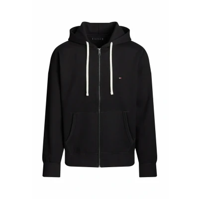 Abbildung von Tommy Hilfiger Zipthru Sweatjacke, Herren, Größe: XS, Black
