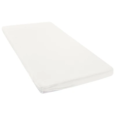 Abbildung von OTTO home Spannbettlaken "Topper Basic, in Gr. 90x200, 140x200 oder 180x200 cm" Baumwolle, Matratzen bis 8 cm Höhe, Bettlaken, Spannbetttuch, Laken