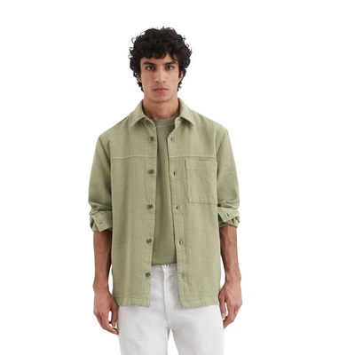 Abbildung von Marc O&#039;Polo WITH ONE Chest AND SIDE SEAM Pockets Straight Leichte Jacke, Herren, Größe: XL, Mult oak ash