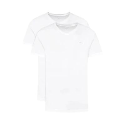 Abbildung von GANT 2ER PACK Vneck Unterhemd/shirt, Herren, Größe: Large, Weiß