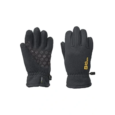 Abbildung von Jack Wolfskin Glove KIDS Unisex Fingerhandschuh für Kinder, Größe: 128, Phantom