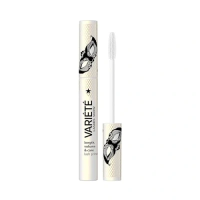 Abbildung von Eveline Cosmetics Variete Wimpernverlängernde Mascara Basis mit Hyaluronsäure, D Panthenol, Sojaprotein &amp; Arganöl Nährende Wimperngrundierung für langanhaltendes Volumen
