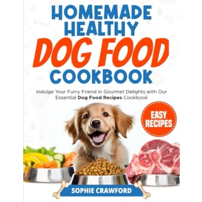Abbildung von Homemade Healthy Dog Food Cookbook: Indulge Your Furry Friend in Gourmet Delights with Our Essential Recipes Elevate Pet&#039;s Health the Art of Cooking Own