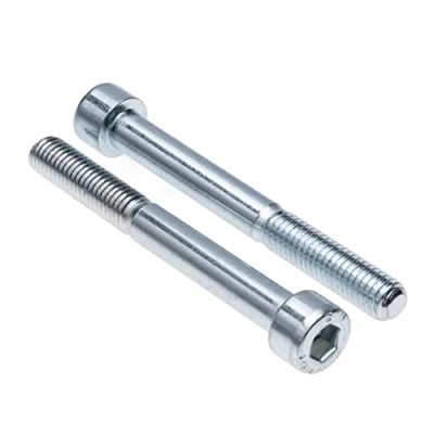 Abbildung von Zylinderkopfschrauben M5 Strenght Sleel Class 8.8 (Packung mit 10) Verzinkte Sechskantschrauben Innensechskant Gewindebefestigung Zylindrisch Schwerlast zertifiziert Standard DIN912 (5mm x 50mm)