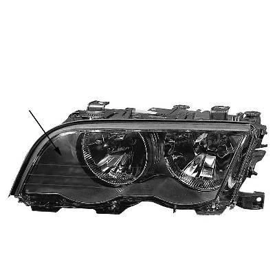 Abbildung von VAN WEZEL 0646965 Scheinwerfer links H7/H7 für Rechtsverkehr mit Stellmotor LWR PX26d BMW: 3 Saloon, Touring