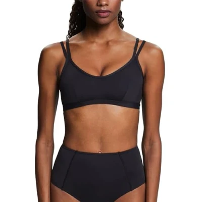 Abbildung von Esprit TURA Beach Padded Removable PADS Bikinitop, Damen, Größe: 42, Black