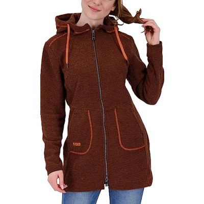 Abbildung von Deproc Active Damen Strickfleecejacke Fleecejacke Übergangsjacke Windbreaker mit Kapuze KENNEWICK II