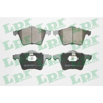 Abbildung von LPR 05P1525 Bremsbelagsatz FORD: Galaxy Mk1 MPV
