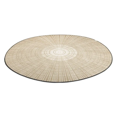Abbildung von wash+dry Fußmatte, Cascara beige 145x145cm beige, innen und außen, waschbar