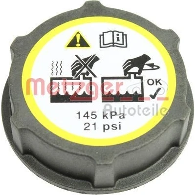 Abbildung von METZGER 2140067 Verschlußdeckel, Kühlmittelbehälter FORD: KUGA 1, FIESTA 6, Galaxy Mk3 MPV, VOLVO: V40 Hatchback, V60 I