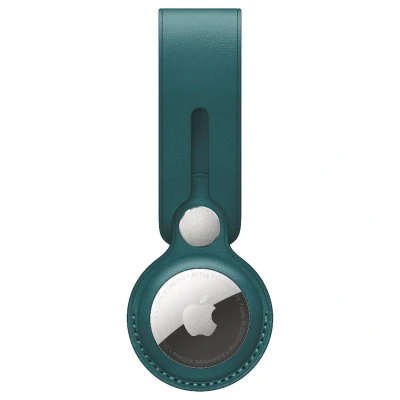 Abbildung von Apple Airtag Leather LOOP Sonstige Accessoires, Größe: One Size, Forest green