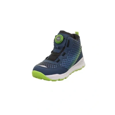 Abbildung von Superfit Jungen Free Ride leicht gefütterte Gore Tex Sneaker, BLAU/HELLGRÜN 8000