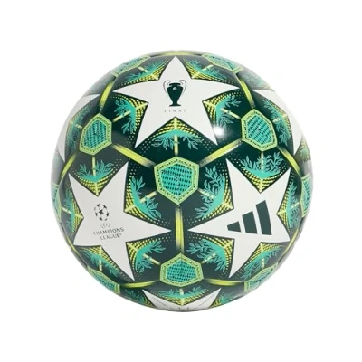 Abbildung von adidas Performance UEFA Champions League Unisex Fußball white/shadow green/hires green/solar slime, Größe: 5