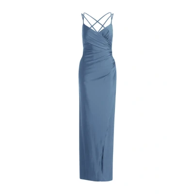 Abbildung von Vera Mont Abiball Figurbetont Ballkleid, Damen, Größe: 32, Hushed blue