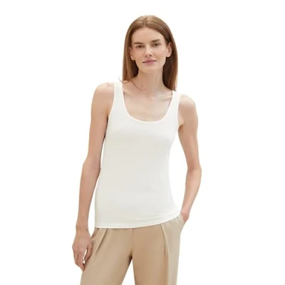 Abbildung von TOM Tailor Top, Damen, Größe: XS, Whisper white