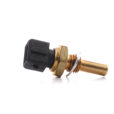 Abbildung von HELLA 6PT 009 107 501 Kühlmitteltemperatursensor schwarz mit Dichtung VOLVO: 940 II Estate, 740 Saloon, 440 K
