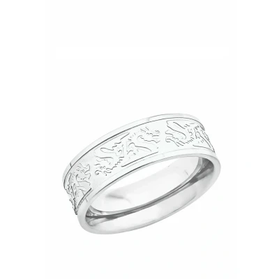Abbildung von amor Drachen Design Ring, Herren, Größe: 56, Silber