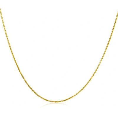 Abbildung von Miore Kette Gelbgold 9 Karat / 375 Gold Weizekette 45 cm