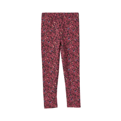 Abbildung von s.Oliver MET Elastische Tailleband Leggings Hosen für Kinder, Größe: 134, Himbeere