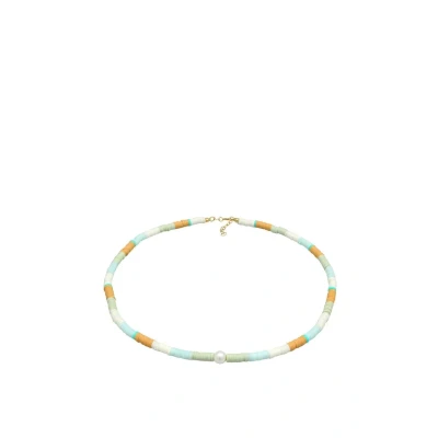 Abbildung von Elli Heishi Summer LOOK Halskette, Damen, Größe: 38, Bicolor