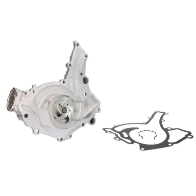 Abbildung von HEPU P1535 Wasserpumpe mit Keilrippenriemenscheibe Dichtung, Zubehör mechanisch MERCEDES BENZ: E Class Saloon, T modell, CLS Coupe