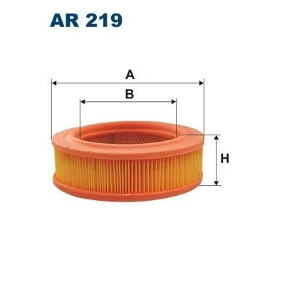 Abbildung von FILTRON AR 219 Luftfilter 61 183 Filtereinsatz FORD: FIESTA 1
