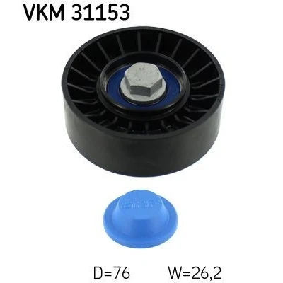 Abbildung von SKF VKM 31153 Umlenkrolle VOLKSWAGEN: Beetle Hatchback