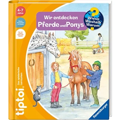 Abbildung von tiptoi® Wieso? Weshalb? Warum? Wir entdecken Pferde und Ponys, Buch ab 4 Jahre
