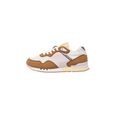 Abbildung von Pepe Jeans London GLAM G Sneaker low für Kinder, Größe: 39, Cognac brown Schuhe