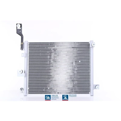 Abbildung von NISSENS 940171 Klimakondensator ohne Trockner Aluminium 448 R 134a