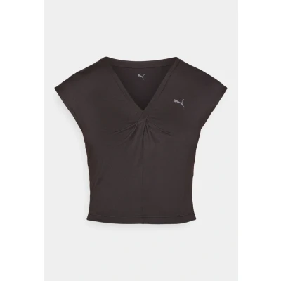 Abbildung von Puma MOVE Twist TEE Sport Tshirt, Damen, Größe: Large, Black