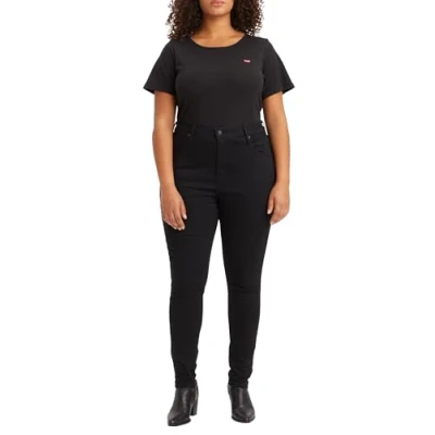Abbildung von Levi&#039;s Plus MILE HIGH Super Skinny Jeans Fit, Damen, Größe: 54x32, Black galaxy