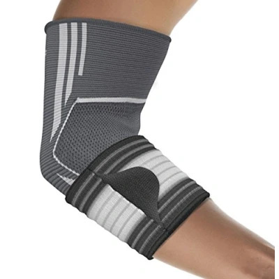 Abbildung von bonmedico Ellenbogenbandage Tennisarm Bandage für Ellenbogen Entlastung Ellbogen Damen &amp; Herren (Rechts/Links) Ellenbogenschoner Gelenk und Muskeln