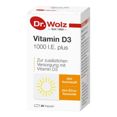Abbildung von Vitamin D3 1000 I.e. plus Doktor wolz Kapseln