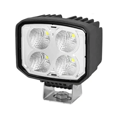 Abbildung von HELLA LED Arbeitsscheinwerfer Power Beam S 12V / 24V 1850lm geschraubt/Anbau schwenkbarer Montagebügel/hängend/stehend weitreichende Ausleuchtung 1GA 996 588 211