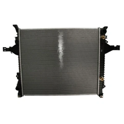 Abbildung von THERMOTEC D7V004TT Kühler, Motorkühlung für Fahrzeuge mit/ohne Klimaanlage 528 620 40 Automatikgetriebe Kühlrippen gelötet