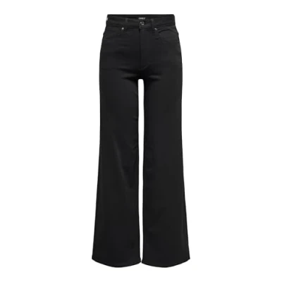 Abbildung von ONLY Onlmadison Blush WIDE Jeans Relaxed Fit, Damen, Größe: Mx30, Black