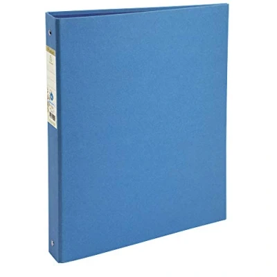 Abbildung von Exacompta 51981E Ringbuch Forever aus Recycling Karton 4 O Ring Mechanik 40mm breit DIN A4 hellblau ideal für Büro und Schule Blauer Engel Ringordner Ringhefter