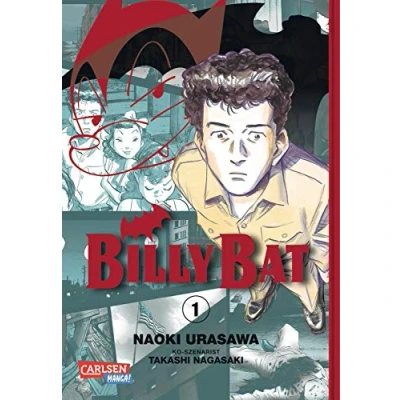 Abbildung von Billy Bat 1: Düsterer Mystery Thriller Manga über eine &quot;geklaute&quot; Comic Figur, die übernatürliche Phänomene und globale Verschwörung in Gang setzt
