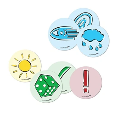 Abbildung von Legamaster 7 257002 Moderationskarten Emoticons, verschiedene Symbole, rund, 250 Stück, sortiert