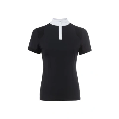 Abbildung von Cavallo Turniershirt Caval Halfzip Schwarz 42