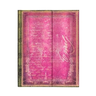 Abbildung von Hardcover Notizbuch Emily Dickinson, I Died for Beauty Ultra Unliniert: Hardcover, Wrap Closure, 120 gsm, ribbon marker, pouch (Embellished Manuscripts Collection)