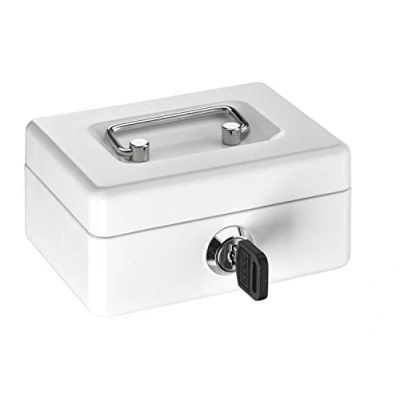 Abbildung von ALCO Albert 850 10 Mini Box, Kinderkassette mit Schlitz, 125 x 95 60 mm weiß