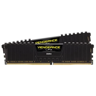 Abbildung von Corsair CMK16GX4M2Z3600C18 Vengeance LPX 16GB (2x8GB) DDR4 3600MHz C18 XMP 2.0 High Performance Desktop Arbeitsspeicher Kit Schwarz