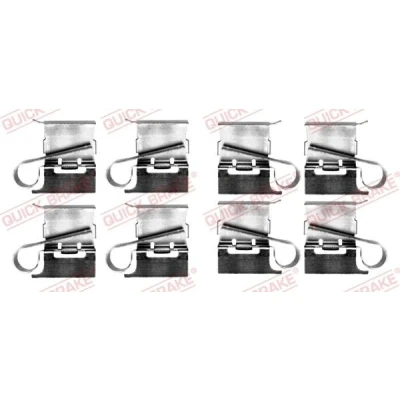 Abbildung von QUICK BRAKE 109 0097 Zubehörsatz, Scheibenbremsbelag TOYOTA: HILUX VIII Pickup, 8 Pritsche/Fahrgestell