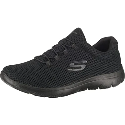 Abbildung von Skechers Damen Summits Sneaker , Schwarz 40 EU