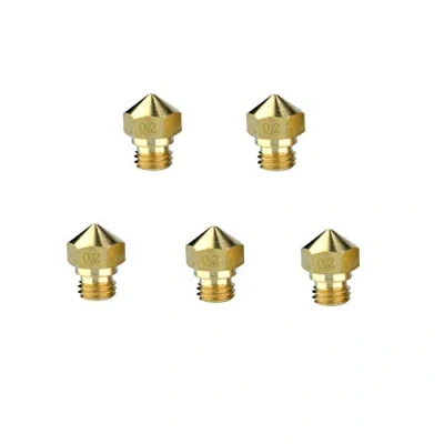 Abbildung von S SIENOC 3D Drucker Extruder Düse Druckkopf kompatibel für M7 MK10 Makerbot 1,75 mm (0,2mm, 5 Stück)