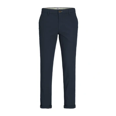 Abbildung von Jack &amp; Jones Jpstmarco Jjbowie Stoffhose, Herren, Größe: 28x30, Navy